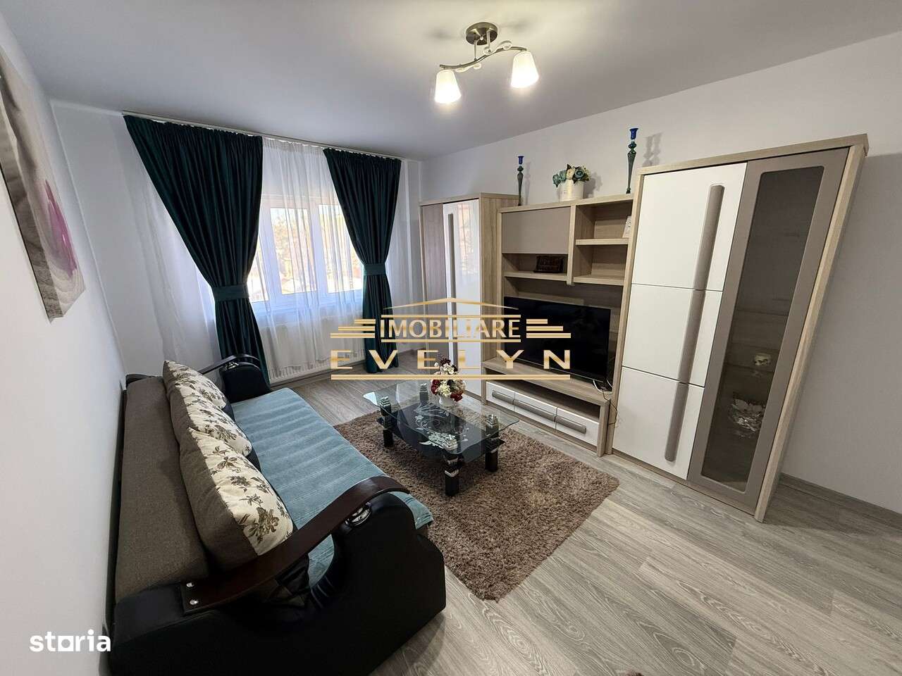 Apartament 2 camere, zona Liceul Sportiv – decomandat, mobilat și - Imagine principală: 1/6