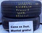 215/60/16 cena za 2 szt. letnie* Michelin WA-wa centrum.montaż gratis - 1