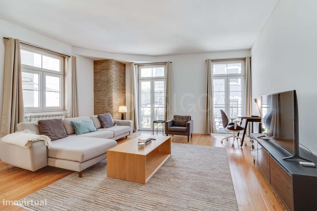 Apartamento T2 no Chiado, no centro histórico de Lisboa-4