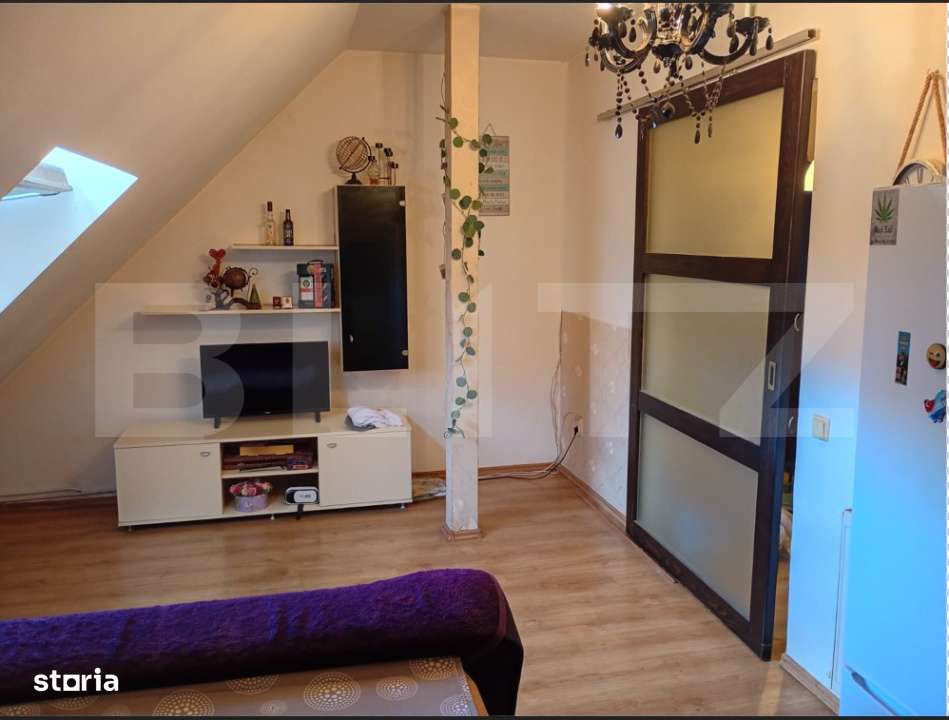 Apartament cu 2 camere, situat la mansarda, Floresti – zona Porii - Imagine principală: 1/7