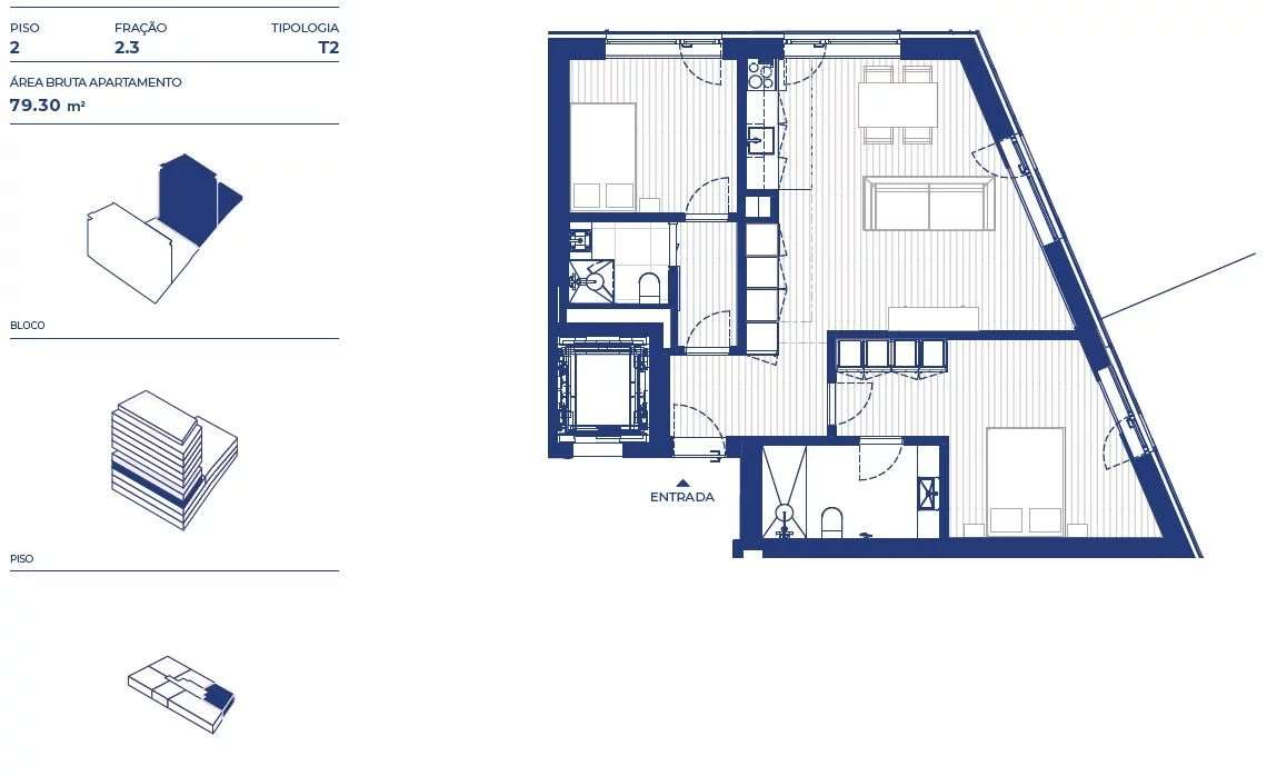 Apartamento T2 | Antas, Porto - Grande imagem: 2/30