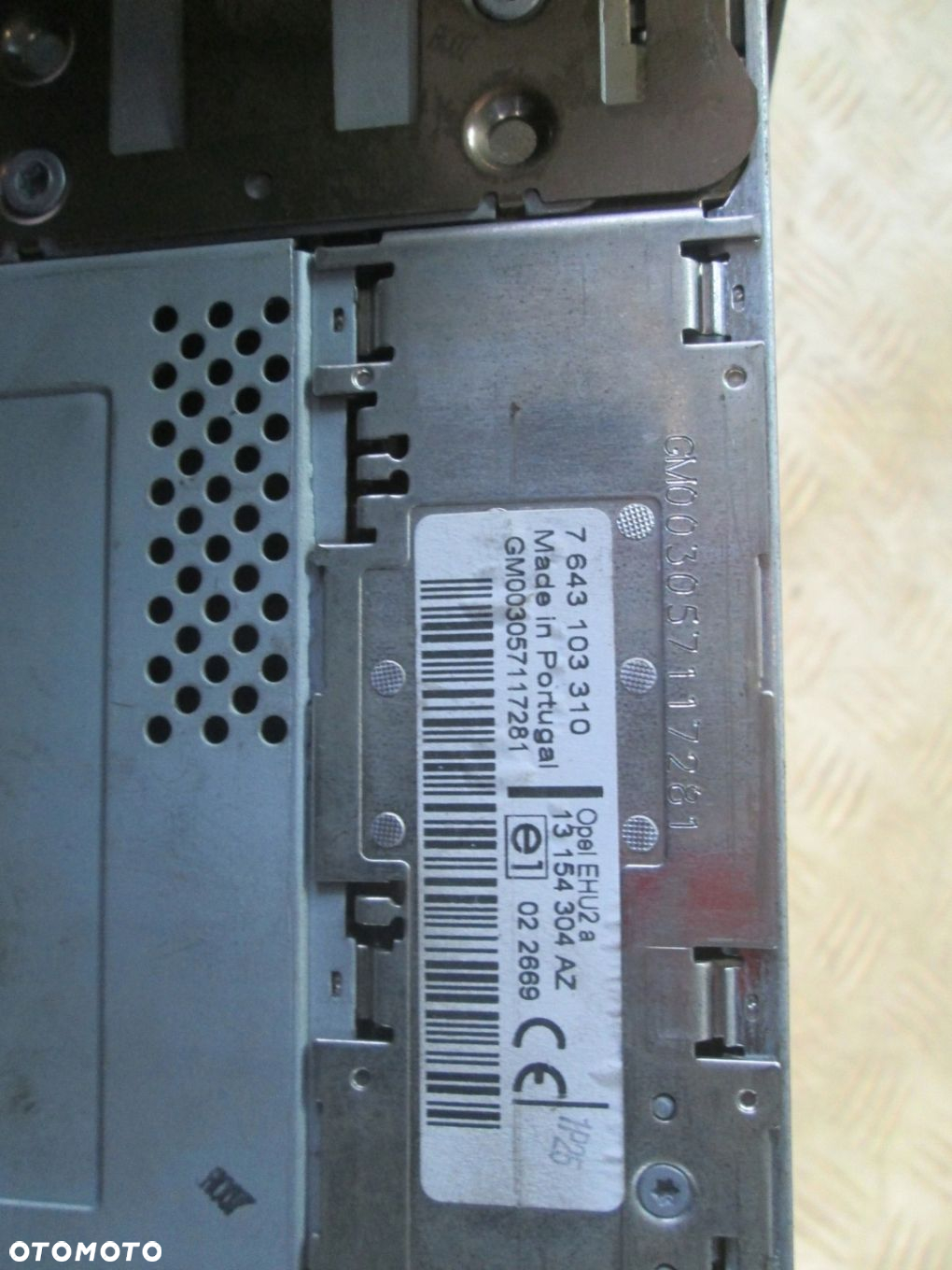 RADIO CD 30 13154304  WYŚWIETLACZ 13208089 OPEL ASTRA H III - 5