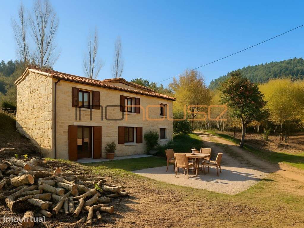 Quinta com Ribeiro e casa para restaurar - Terreno de cultivo - Grande imagem: 4/17