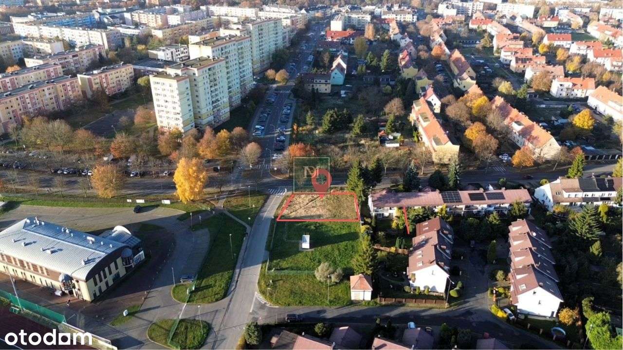 Działka budowlana 488 m² - Police, ul. Piaskowa - Pełny obrazek: 2/3