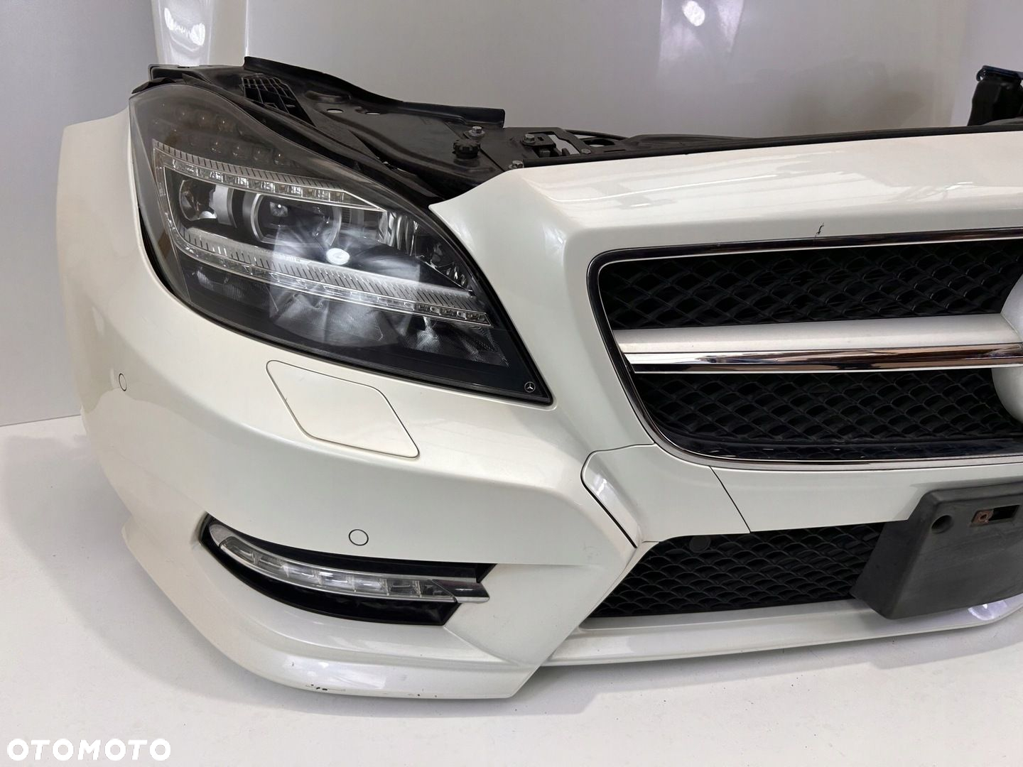 MERCEDES CLS W218 AMG ZDERZAK MASKA LAMPY ILS PAS - 2