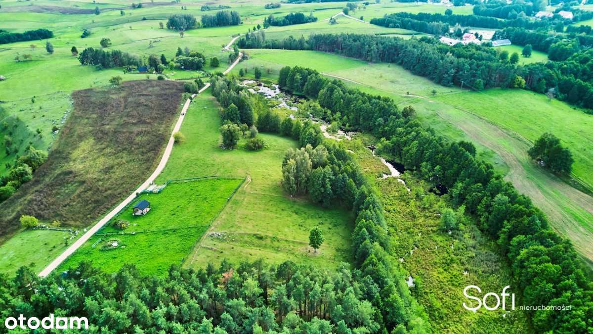 Suwalski Park Krajobrazowy! Piękna PODWÓJNA  działka z Pozw. na Bud.!-8