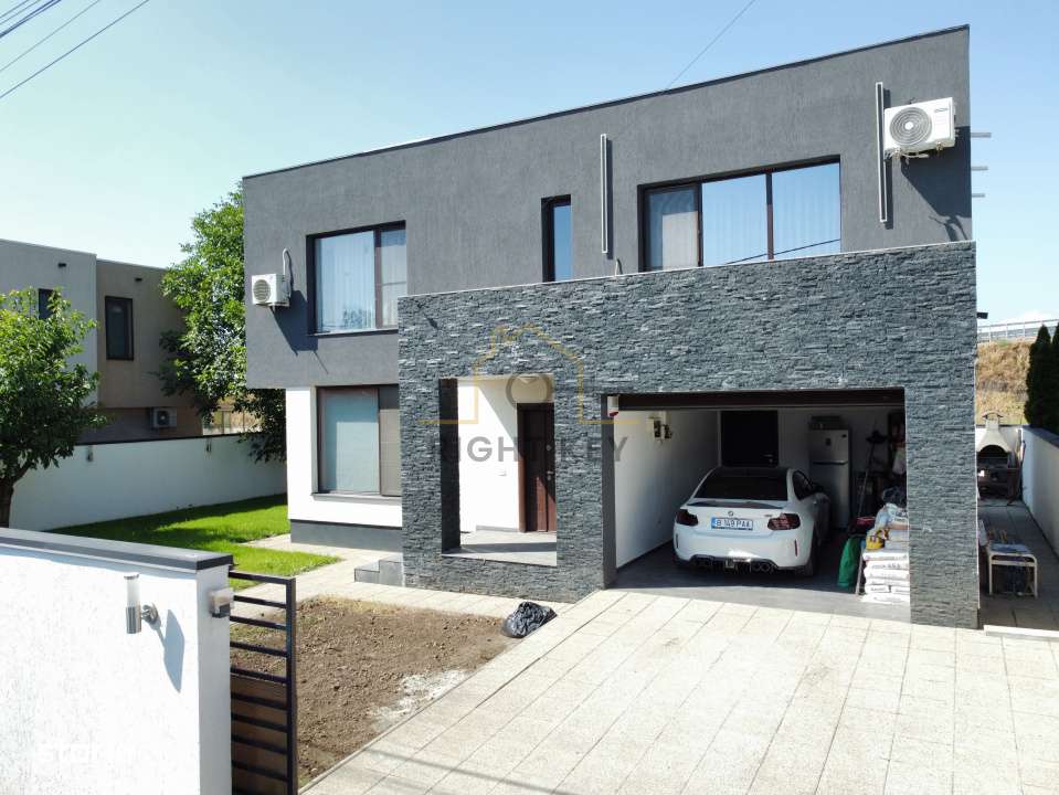Vila complet mobilata, 4 camere, garaj, 414 mp teren, comision 0%-0