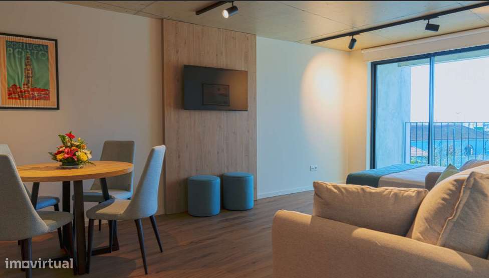 Apartamento T0 c/Varanda e Terraço junto à Marina D'Afurada - Grande imagem: 4/13