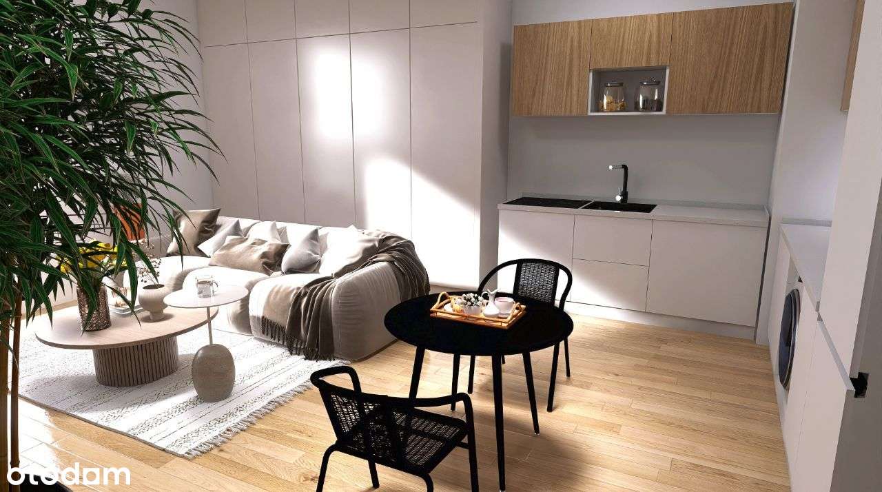 Mieszkanie A14 - przytulna kawalerka w centrum Gliwic - Pełny obrazek: 3/8