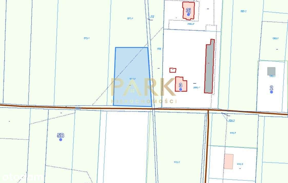 Działka, 1 403 m², Lutoryż-7