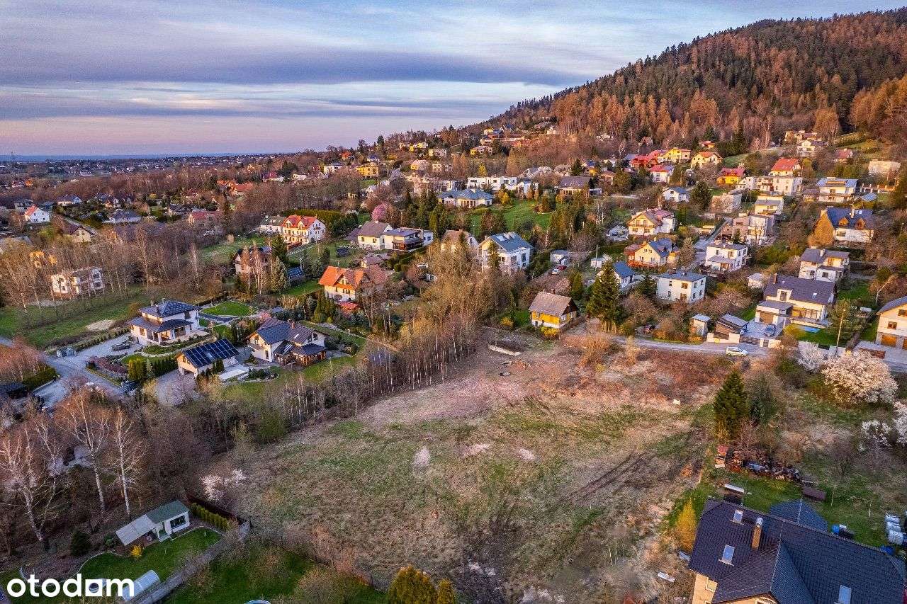 Działka w straconce, południowa ekspozycja, las-3