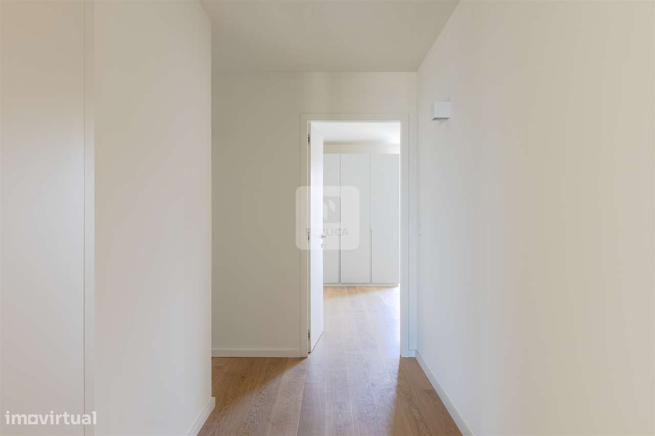 T3 com Varanda Vistas Mar Canidelo | T3 Gaia | Apartamento Le Parc-19