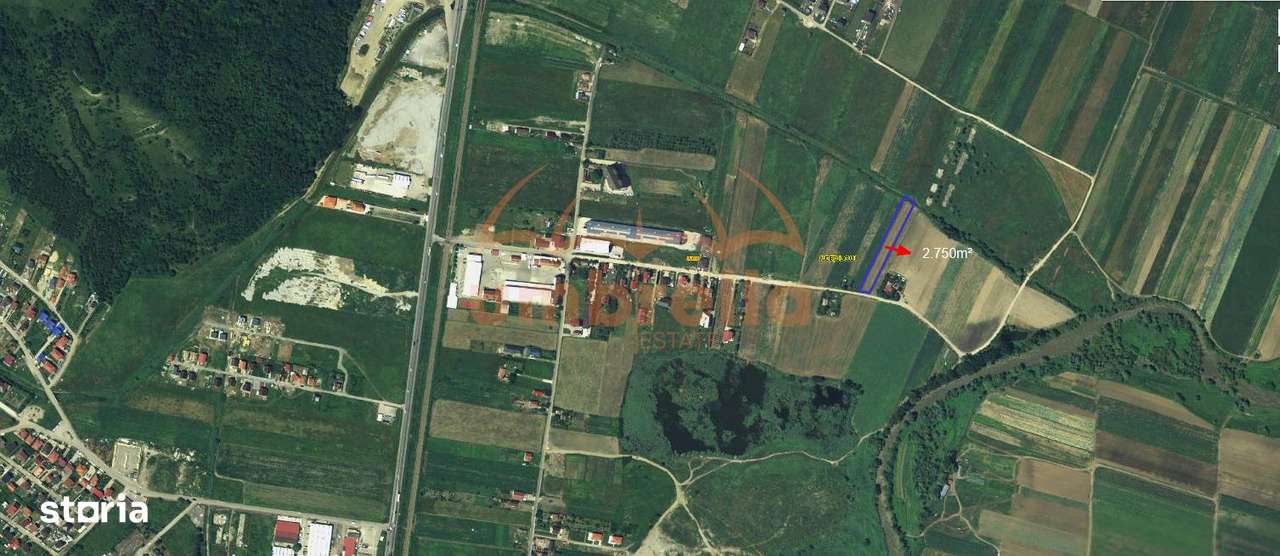 Teren de vanzare Jucu de Mijloc Intravilan  5.500m² - Imagine principală: 4/4