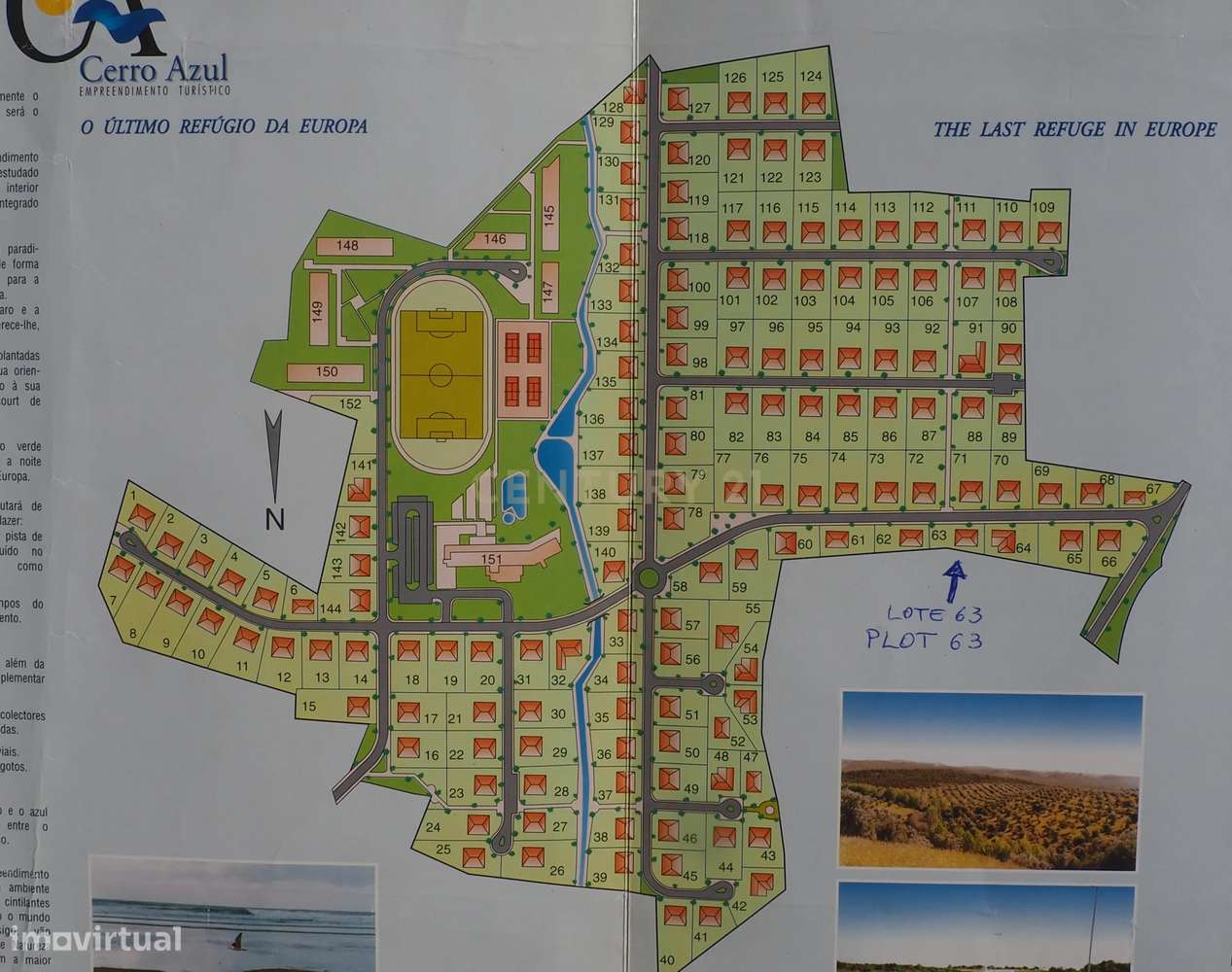 Lote Urbano Cerro Azul - Quelfes / Olhão - Alvará de Loteamento - Grande imagem: 1/11