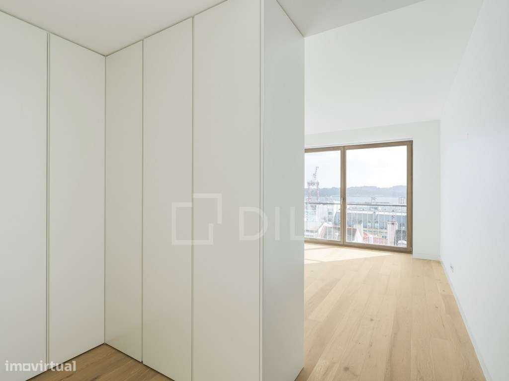 Apartamento T3 Estrela, Lisboa, com terraço e vista rio-13