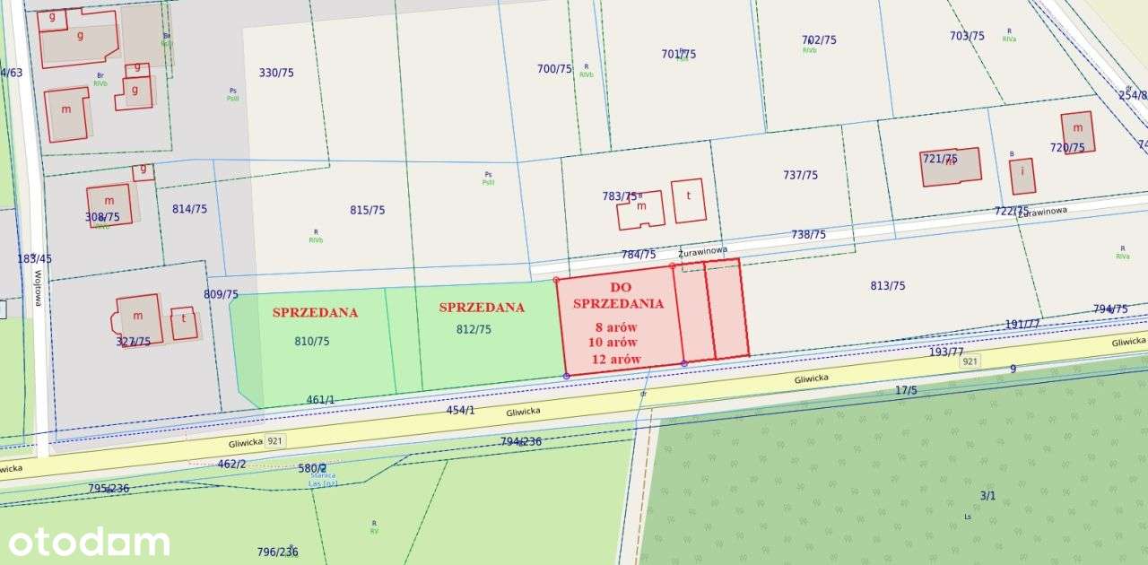Działka budowlana 10 arów ( 8 lub 12 arów)-15