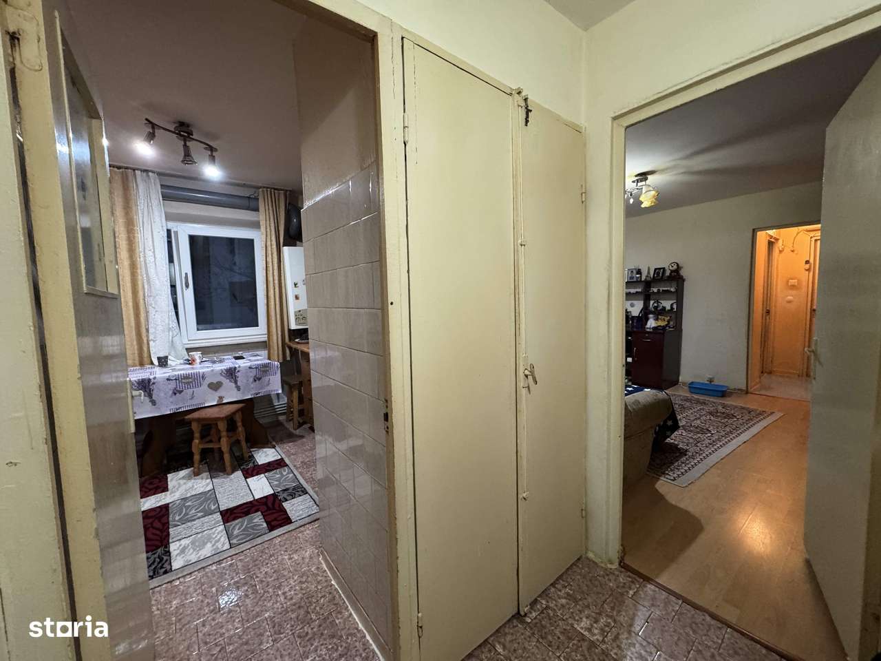 2 cam, etaj 1, 51 mp, fara imbunatatiri, Aleea Rozelor-12