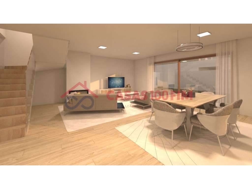 Moradias V3+1 de arquitetura moderna em construção na Jardoeira, Ba...-15