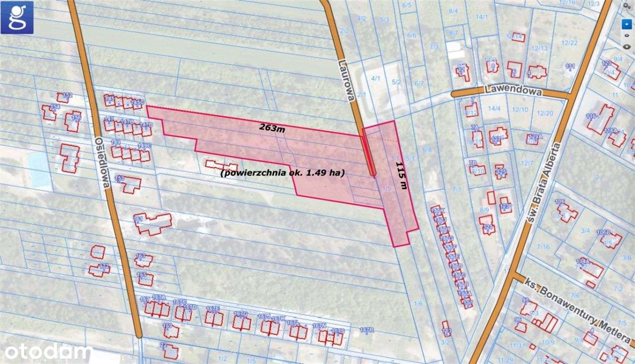 Inwestycyjna - zabudowa mieszkaniowa jednorodzinna i usługowa - 1,5 ha-4