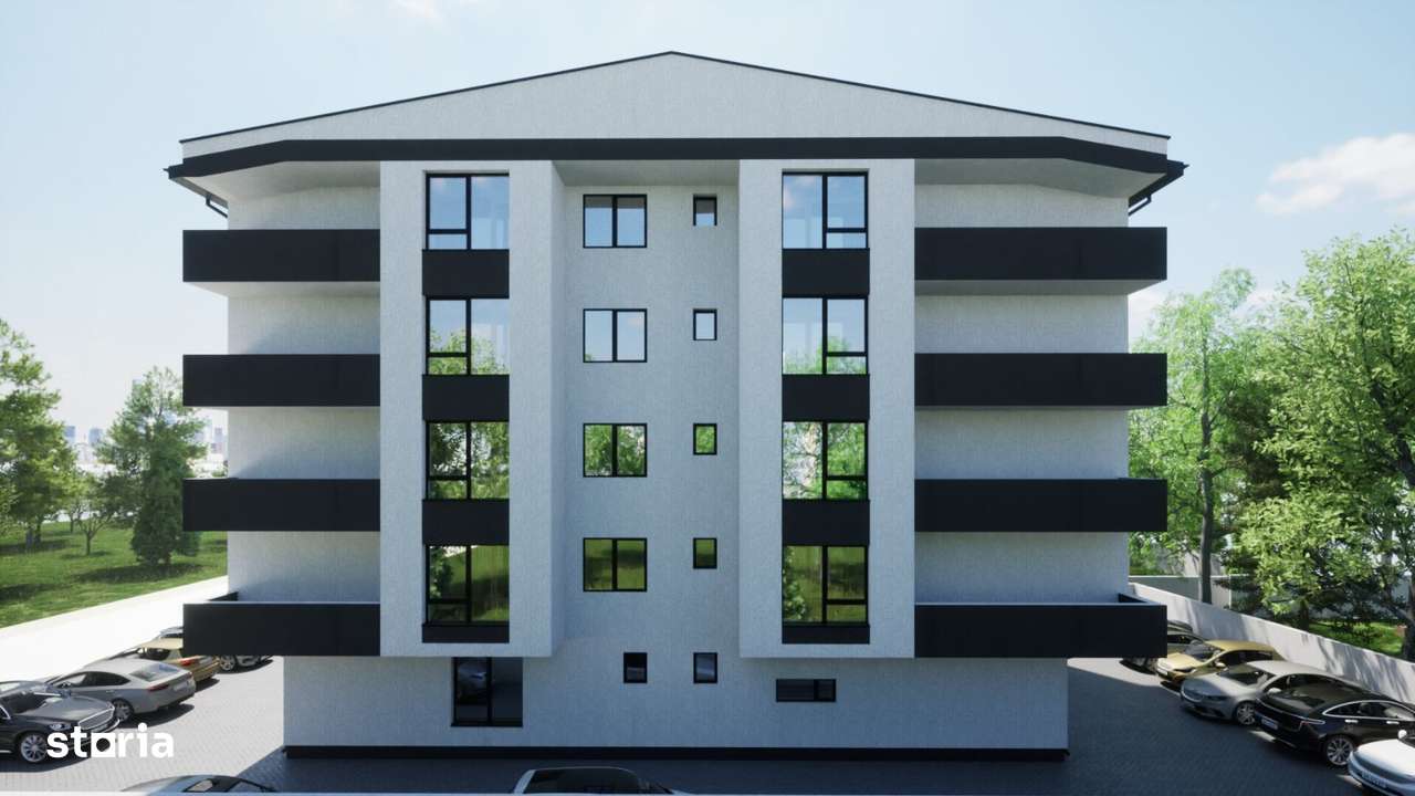 Apartament 3 camere, 2 grupuri sanitare, bloc nou-2