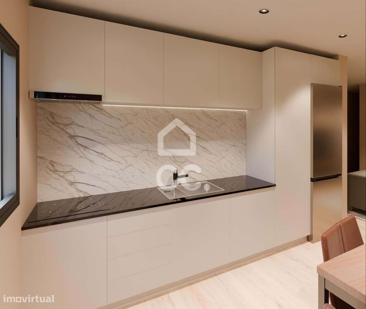 Moradia Geminada T1+1 Renovada Pedroso - Grande imagem: 4/9