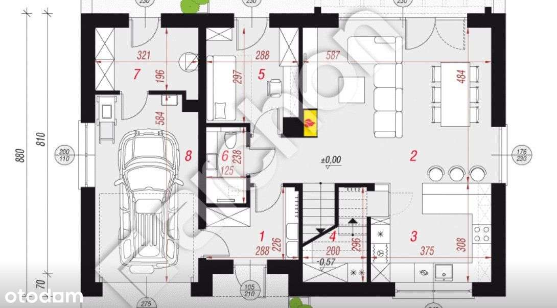 komfortowy, kanalizacja, asfalt , duża działka-3