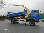 MAN TGM 18.240 4x4 Wywrotka 3 Str. + HDS - 4