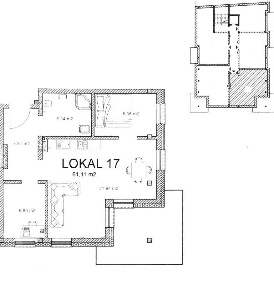 Pabianice / Centrum - mieszkania w stanie deweloperskim ul. Warszawska-19