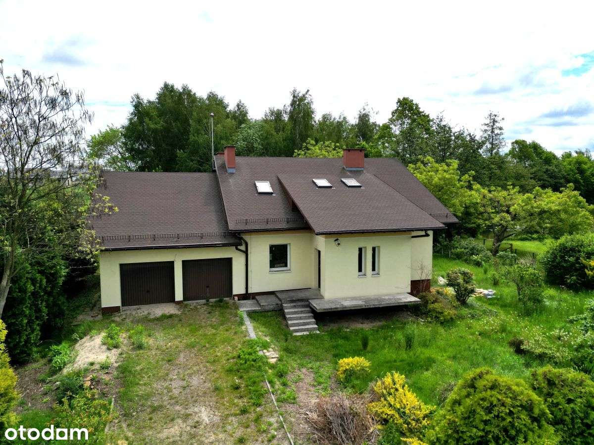 Przestronny dom do wykończenia – 235 m², cisza, zi