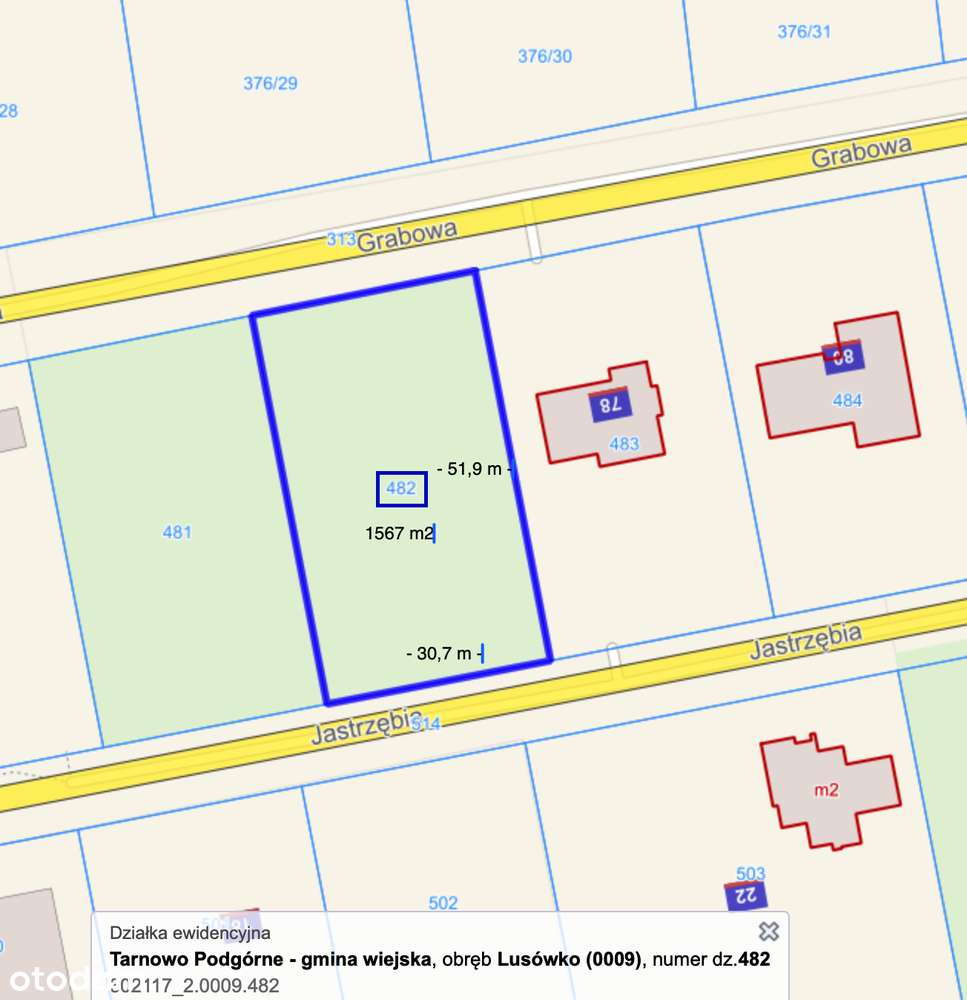 Bardzo ładna, duża działka budowlana w Lusówku-12