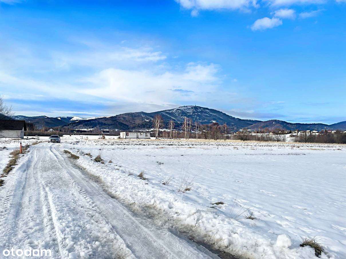 Działka budowlana z pięknym widokiem na SKRZYCZNE - Pełny obrazek: 5/10
