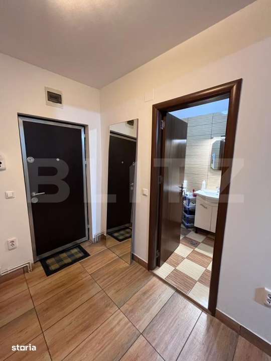 Apartament cu o camera, 36 mp + 6 mp balcon, parcare, cartier Terra - Imagine principală: 4/13