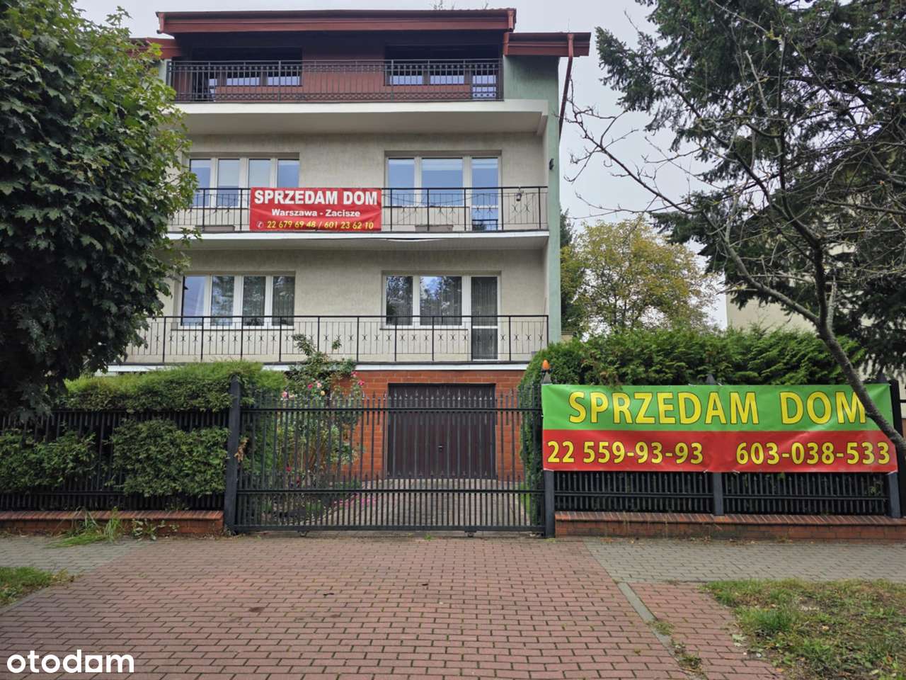 Dom Wolnostojący W-wa Zacisze / Wysoki Standard / Metro-0