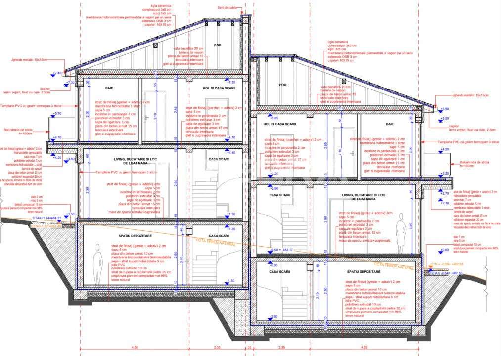 Vand Casa Premium 180 Mp |  Sala de Cinema | Constructie de Foarte Bun-13