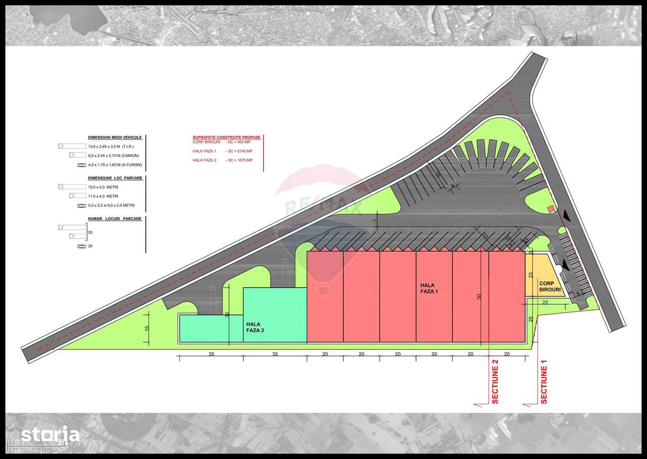 Teren 2Ha  Drumul Intre Tarlale - A2, pretabil hale + birou (Glina) - Imagine principală: 2/12