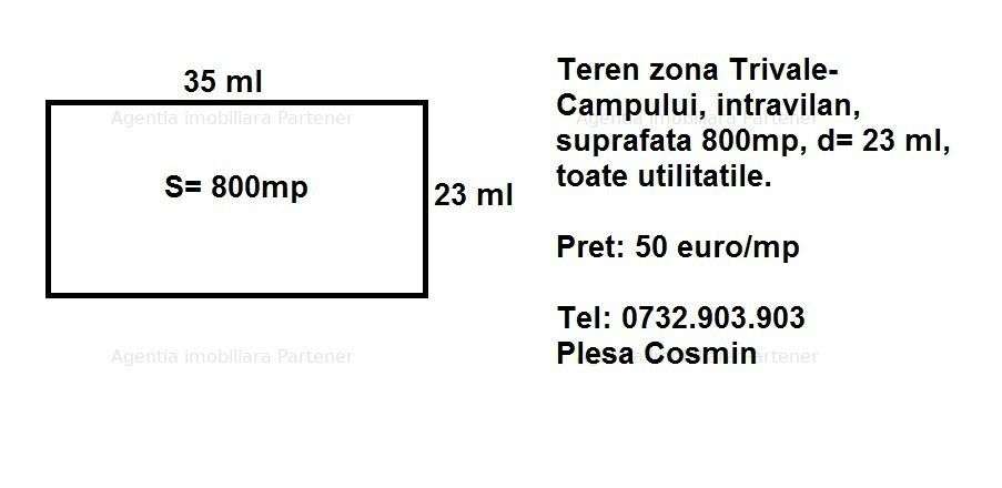 Terenuri Trivale, diverse suprafete, utilitati - Imagine principală: 4/11