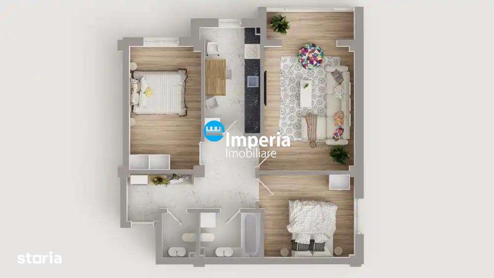 Apartament 3 camere de vanzare Popas Pacurari - Imagine principală: 2/8