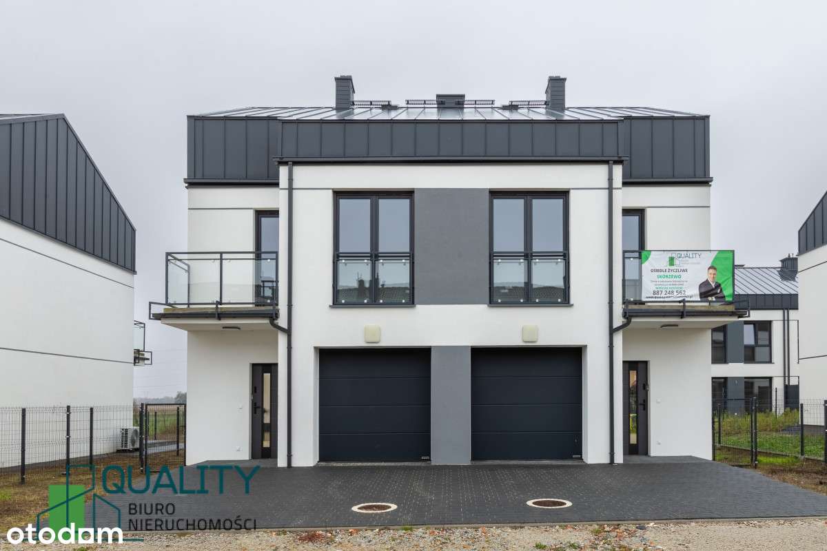 Nowy dom z garażem środkowy segment - Skórzewo! - Pełny obrazek: 1/20