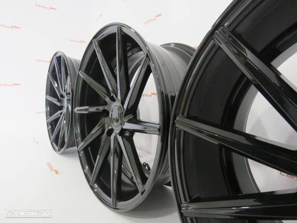 Jantes Look Vossen Cvt 18 x 8+9 et35 5x120 Preto Brilhante - 8