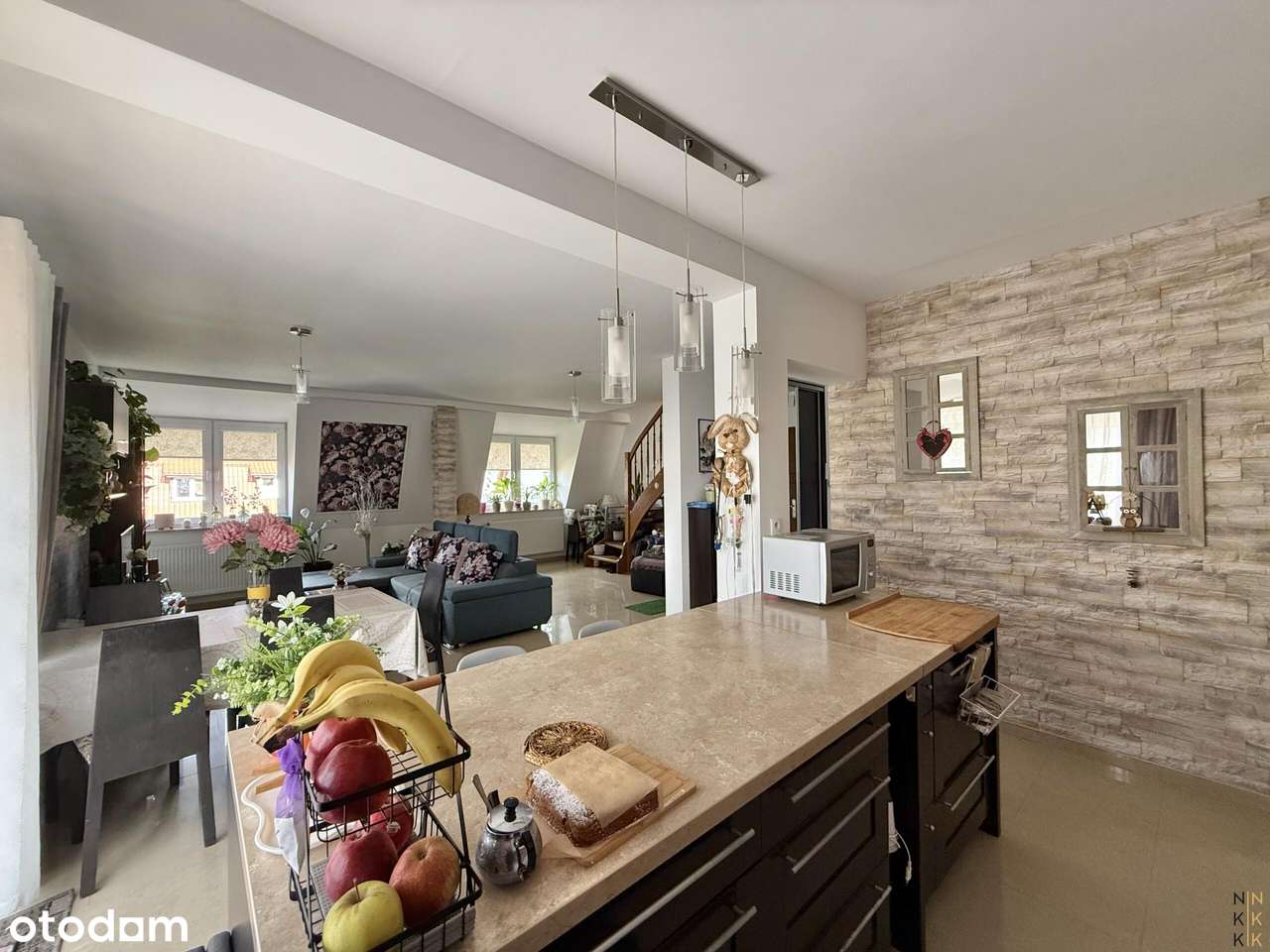 Mieszkanie dwupoziomowe z tarasem / m.parkingowe / Iwiny-5