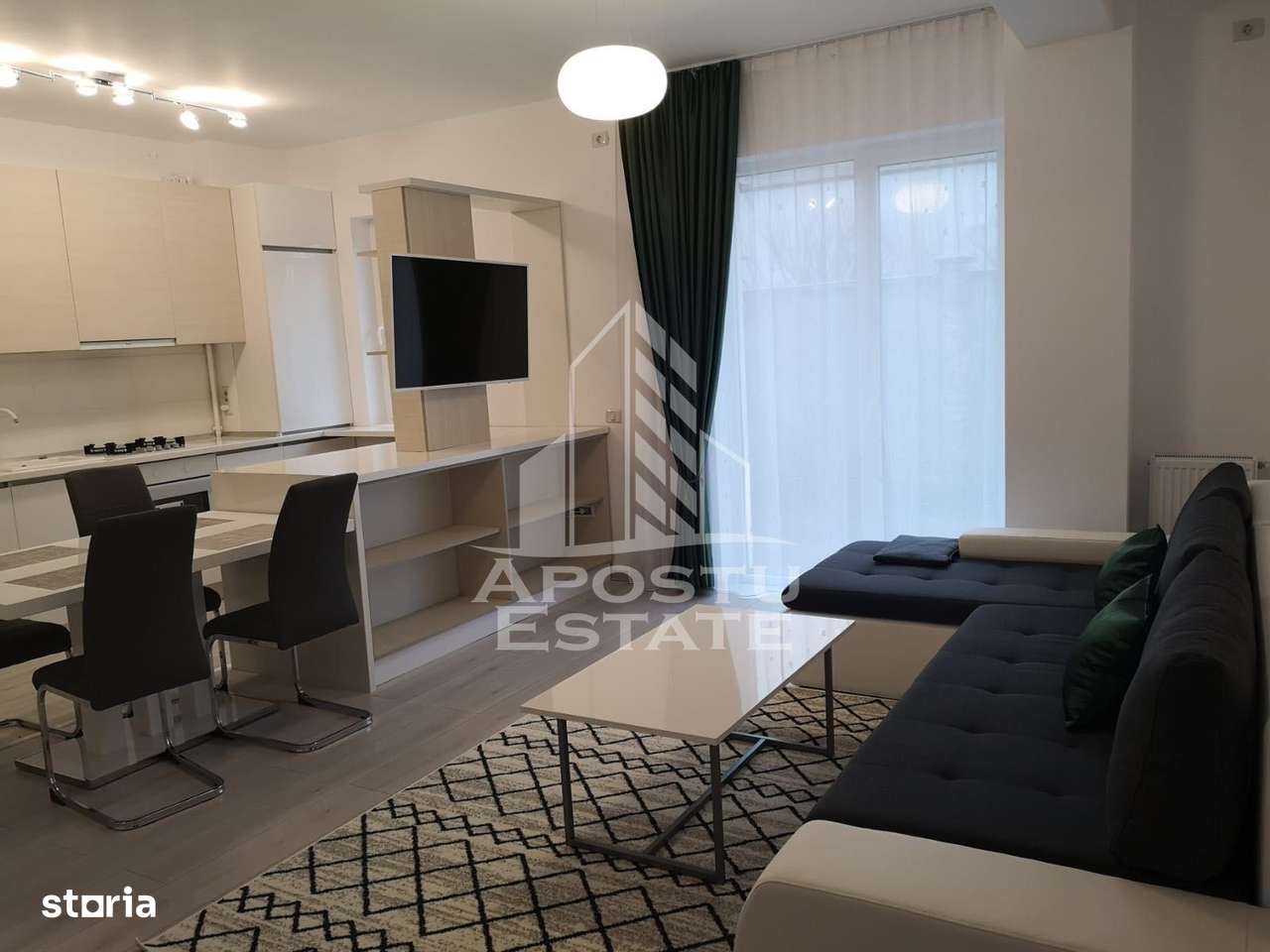 Proprietar vand ap 2 camere bloc nou zona Soarelui cu gradina proprie - Imagine principală: 2/8