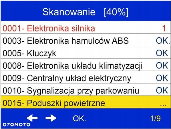 SKANER TESTER DIAGNOSTYCZNY VW AUDI SEAT SKODA OBD - 2