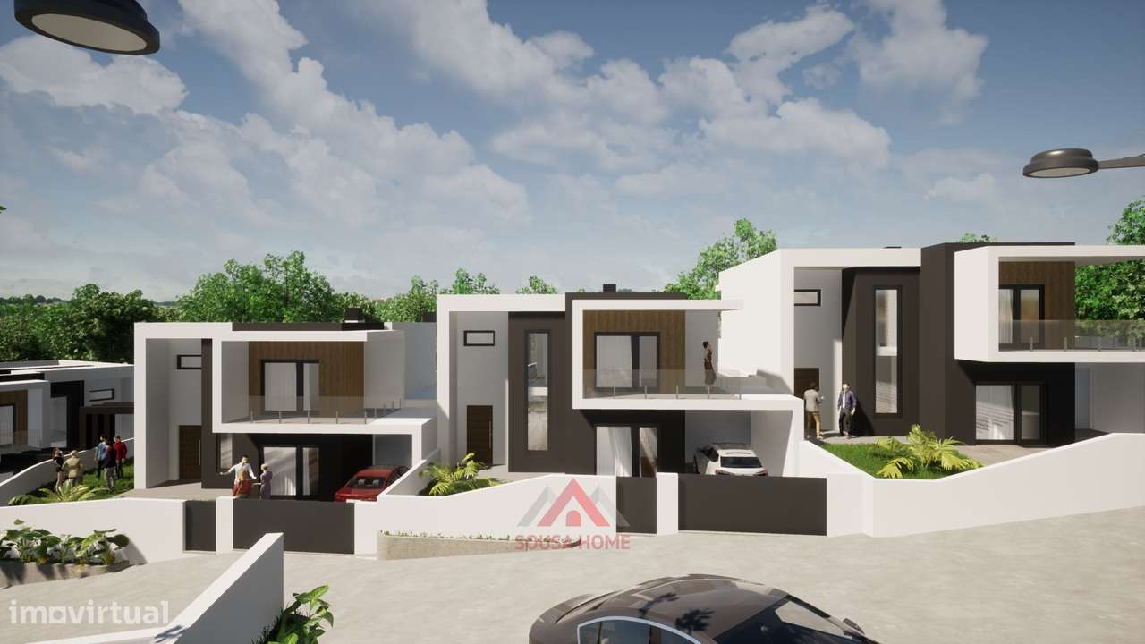 Proj 2 Moradias + Proj 3 Moradias - Casal de Matos - Grande imagem: 3/13
