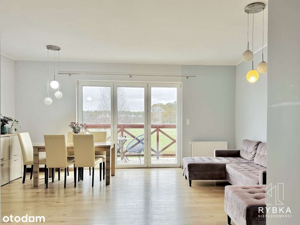 Przestronne z widokiem na las Czmoń ok. Kórnika-0