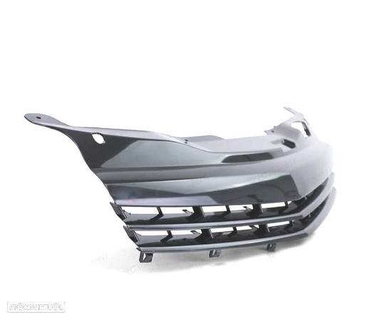 GRELHA FRONTAL SEM SÍMBOLO PARA OPEL ASTRA H GTC 05-09 PRETA - 2