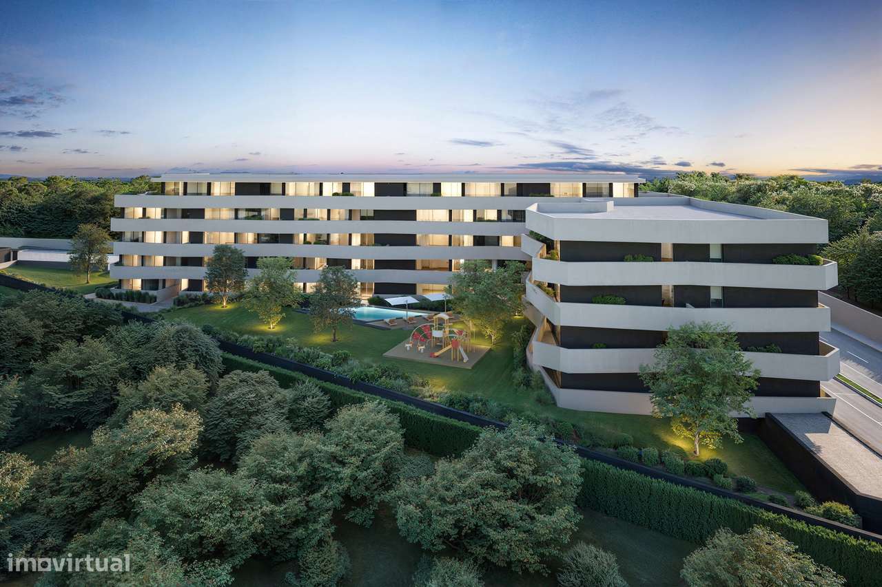 Apartamento T1+1 | Condomínio c/jardim e piscina | 1Lg de Garagem-12