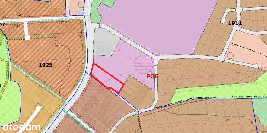 działka usługowa przy ul. Starogardzkiej.-3