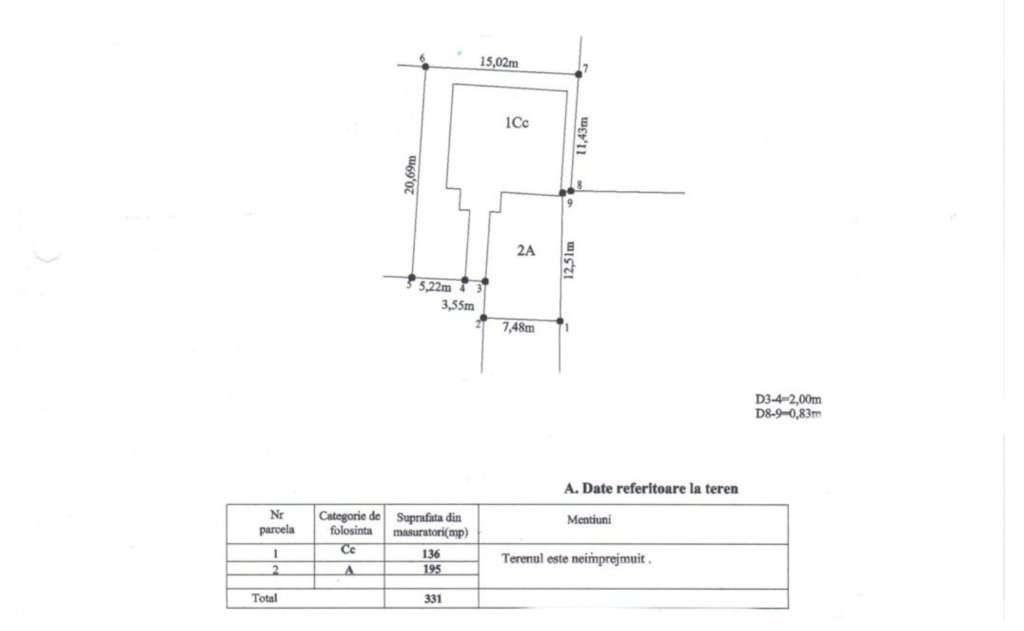 Teren ideal pentru casa langa Pitesti | Toate utilitatile, deschidere - Imagine principală: 4/4