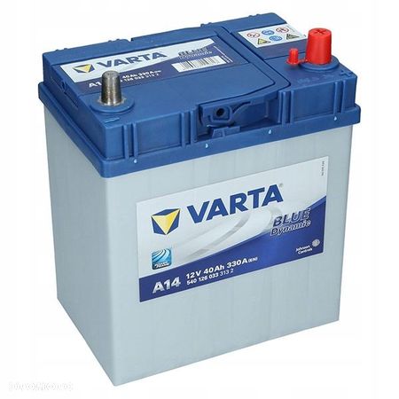 Akumulator Varta Blue A14 12V 40Ah 330A B19 P Japan - 1