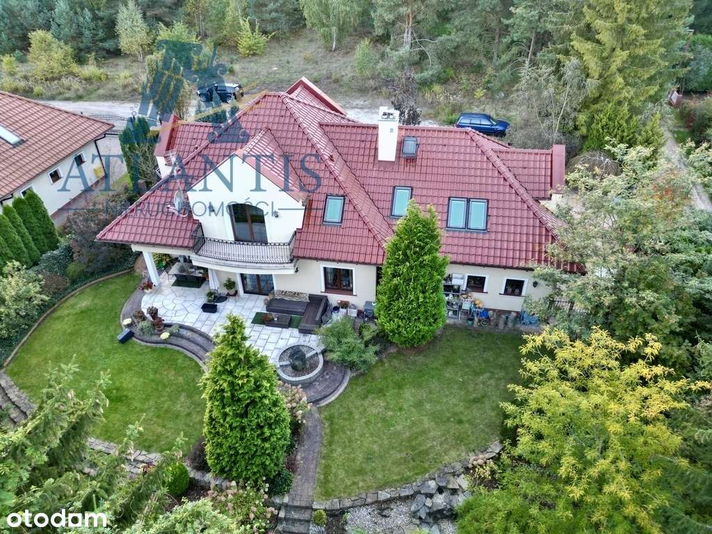 Wyjątkowy dom z ścianą lasu w pobliżu Brdy - Pełny obrazek: 4/19